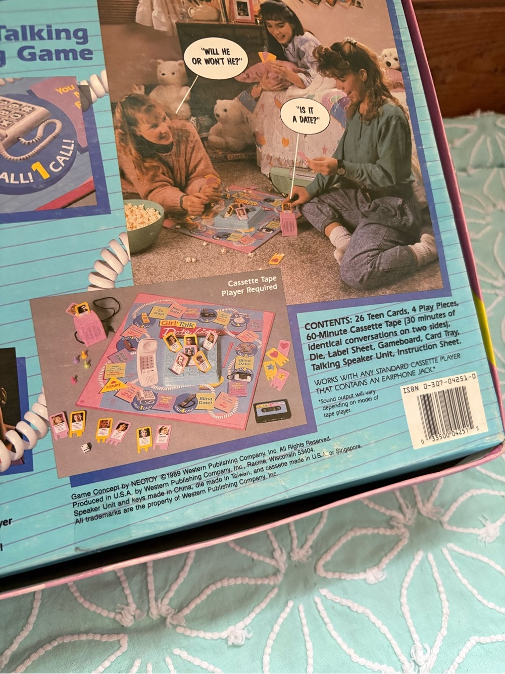 Vintage Girl Talk Dateline Board Game Complete ! - Picture 15 of 16